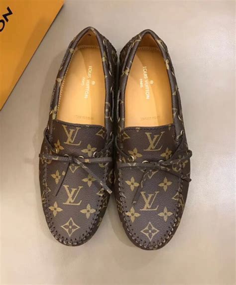 louis vuitton arizona moccasin fake|Louis Vuitton voltaire loafers.